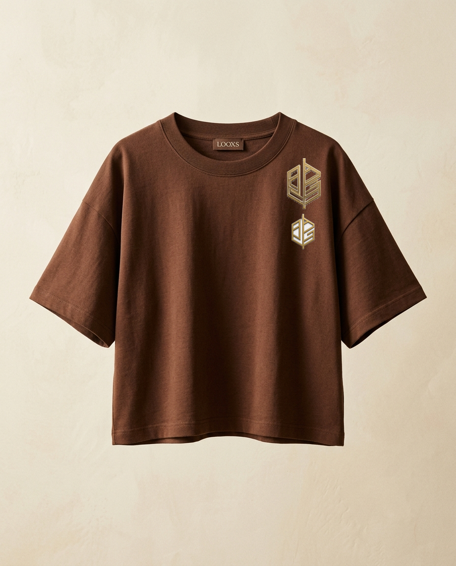Boxy Crew Tee — Her