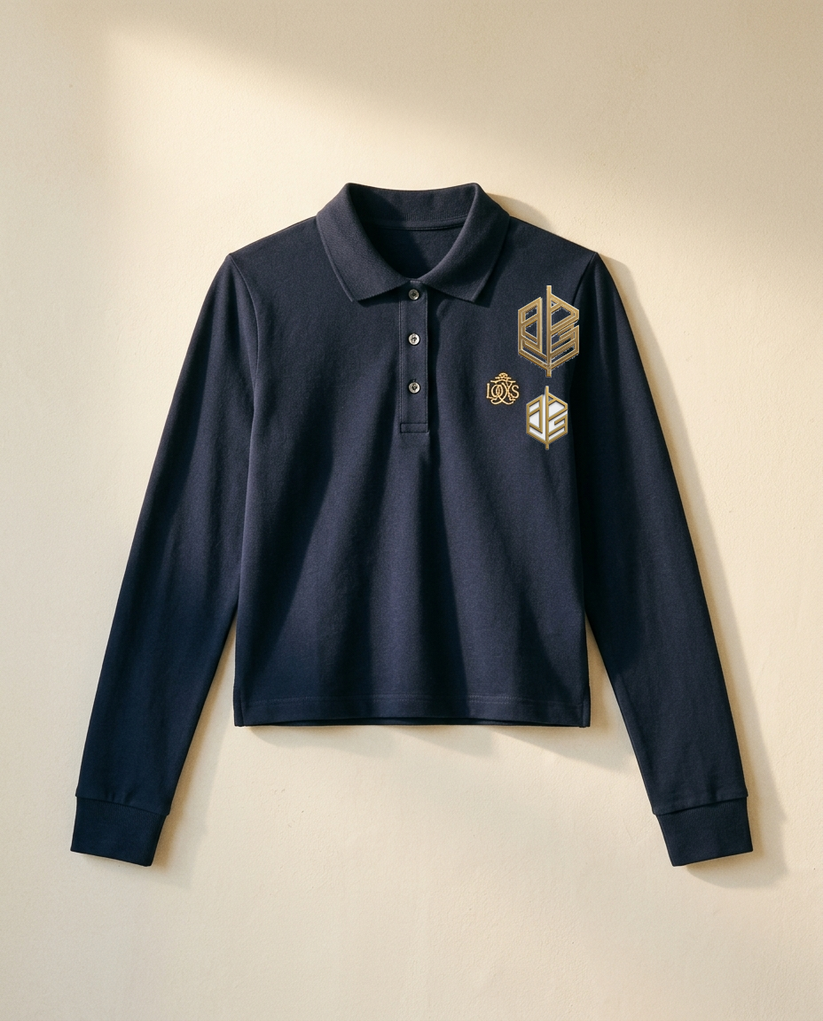Long-Sleeve Polo — Her
